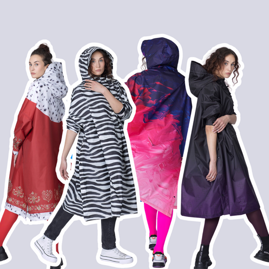 RainQueen 2026 designer waterproof raincoat collection