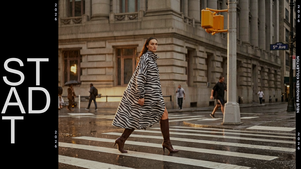 Zebra – deutsche Stadt-Kollektion von RainQueen