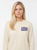 Tree of Life Unisex-Sweatshirt in Natur, Vorderansicht